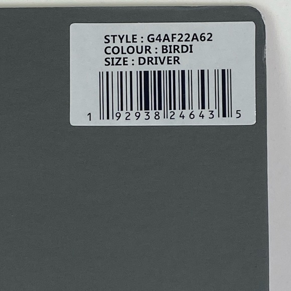 NWT G/Fore G4 Driver Headcover Camo Birdie Blue Red Polyurethane And Velour 4 Gs - Picture 7 of 7